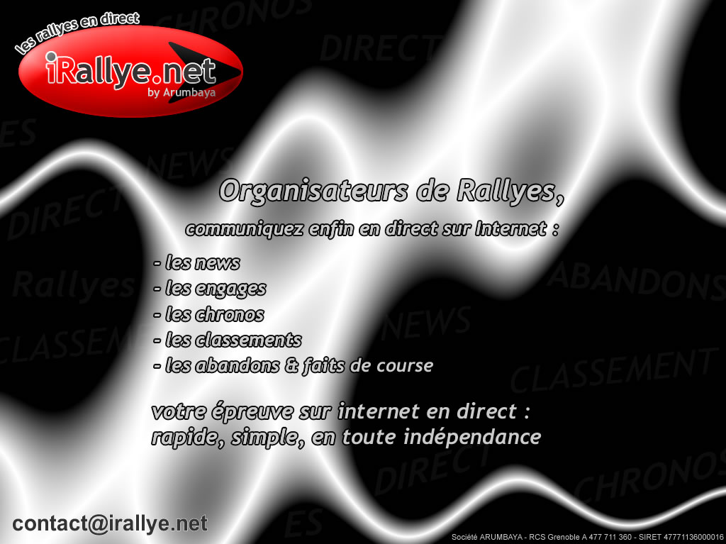 iRallye.net - les Rallye en Direct